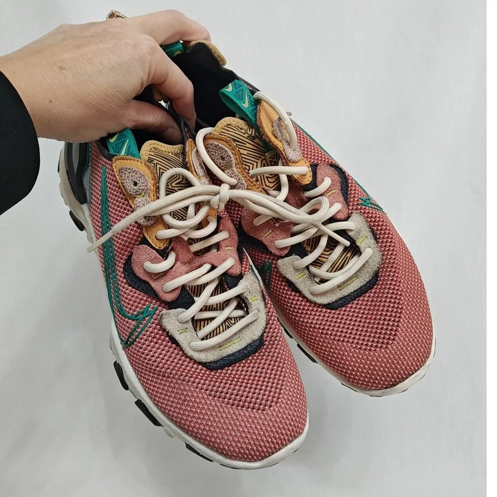 Nike React Vision SE‎ CT3618 991 Sneaker Custom Colorway Pink Green Coral